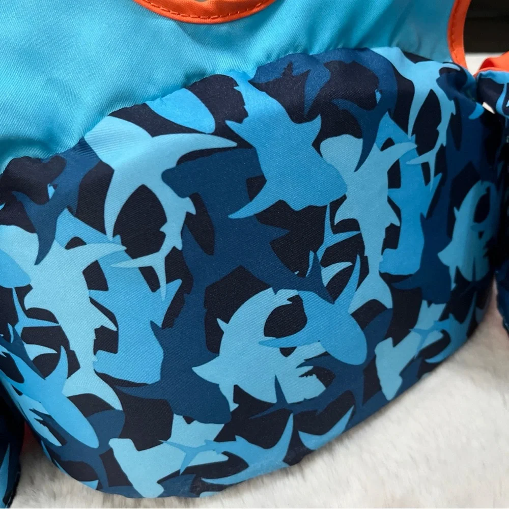 Speedo Kids Swim Vest -‎ Blue and Orange